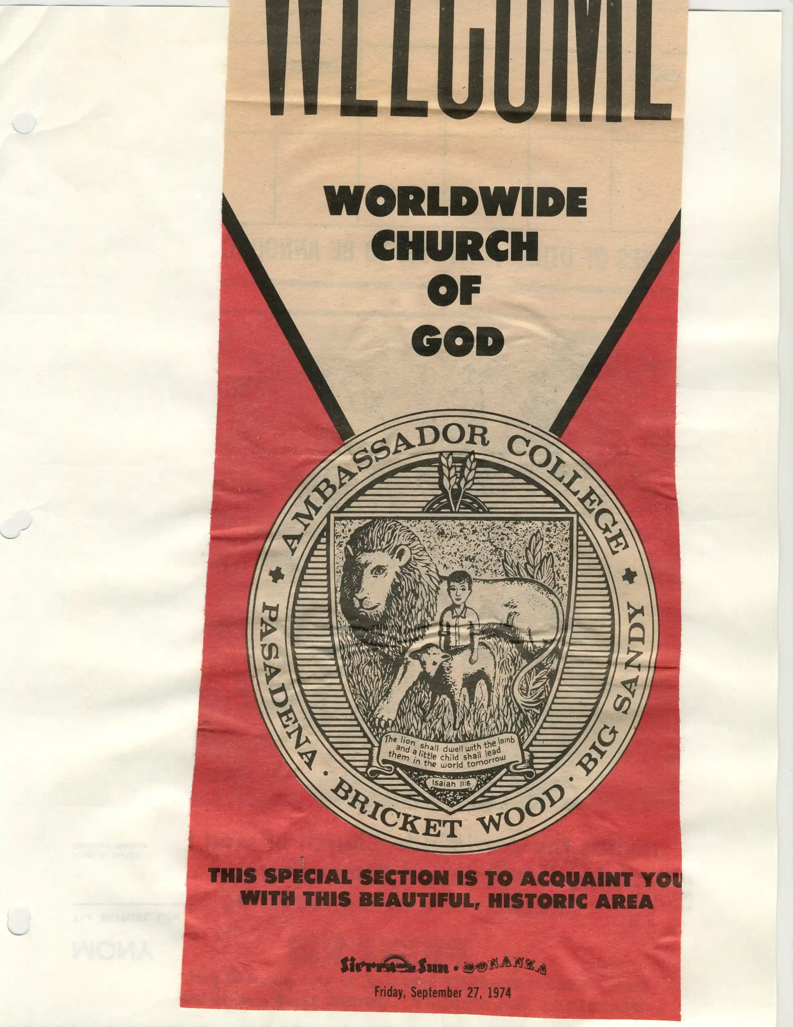 1. Sierra Sun Bonanza, Tahoe, CA, 9-27-74